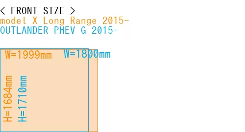 #model X Long Range 2015- + OUTLANDER PHEV G 2015-